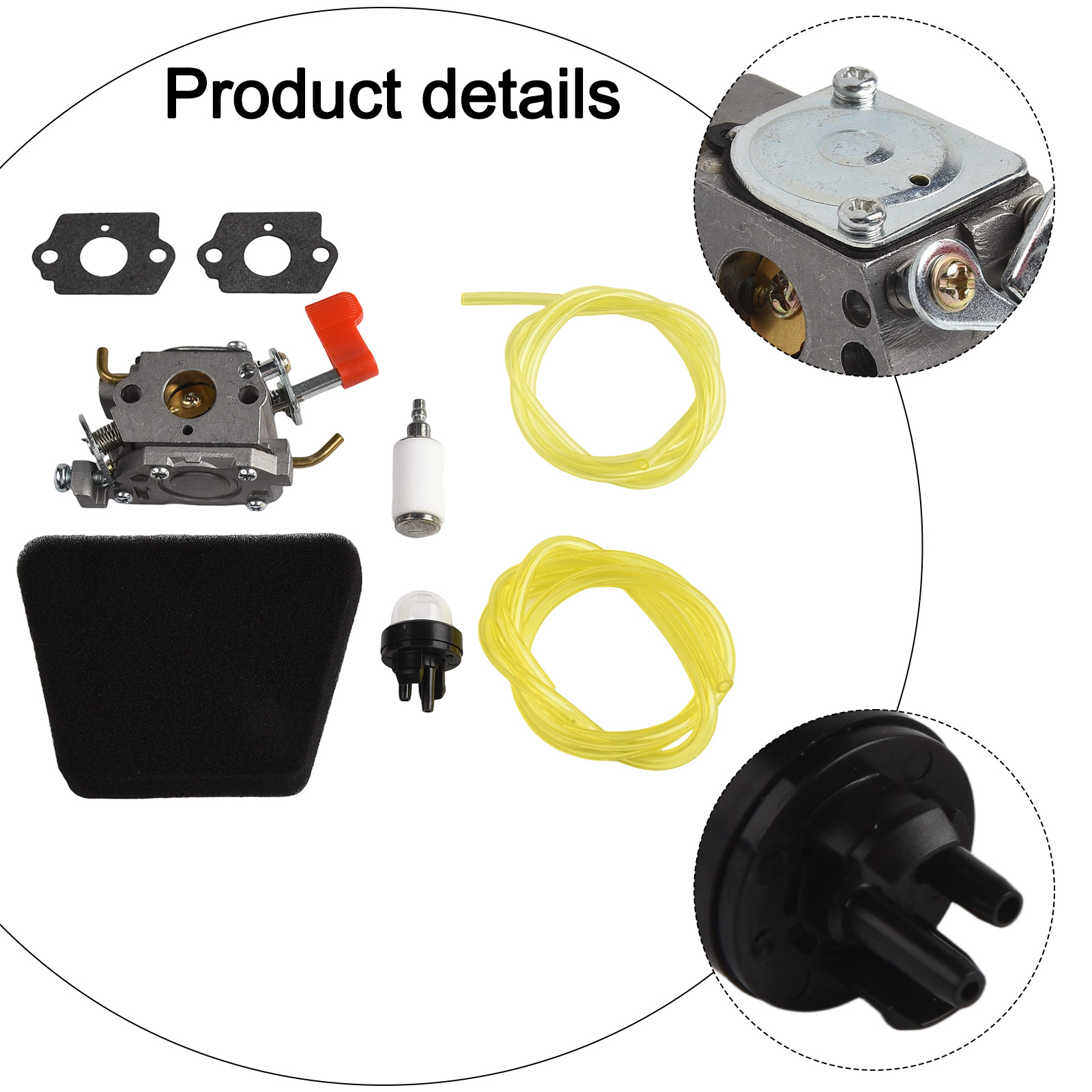 Gardening Tools With Picture - Gemakkelijk te installeren carburateur voor trimmers