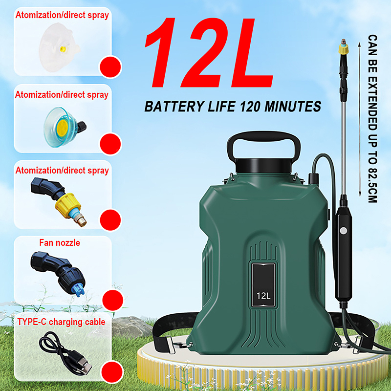 Gardening Tools High Quality - Hoge Kwaliteit 12L Elektrische Sproeier 2500mAh