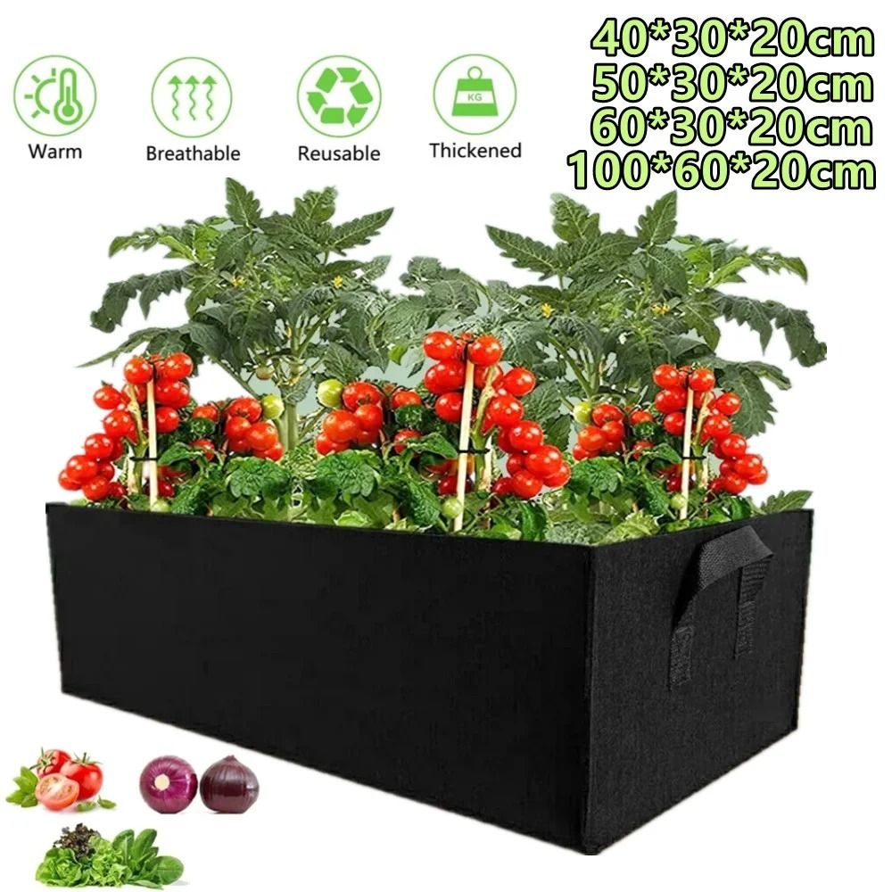 Gardening Tools High Quality - Hoge kwaliteit vilten plantzak met handvatten,