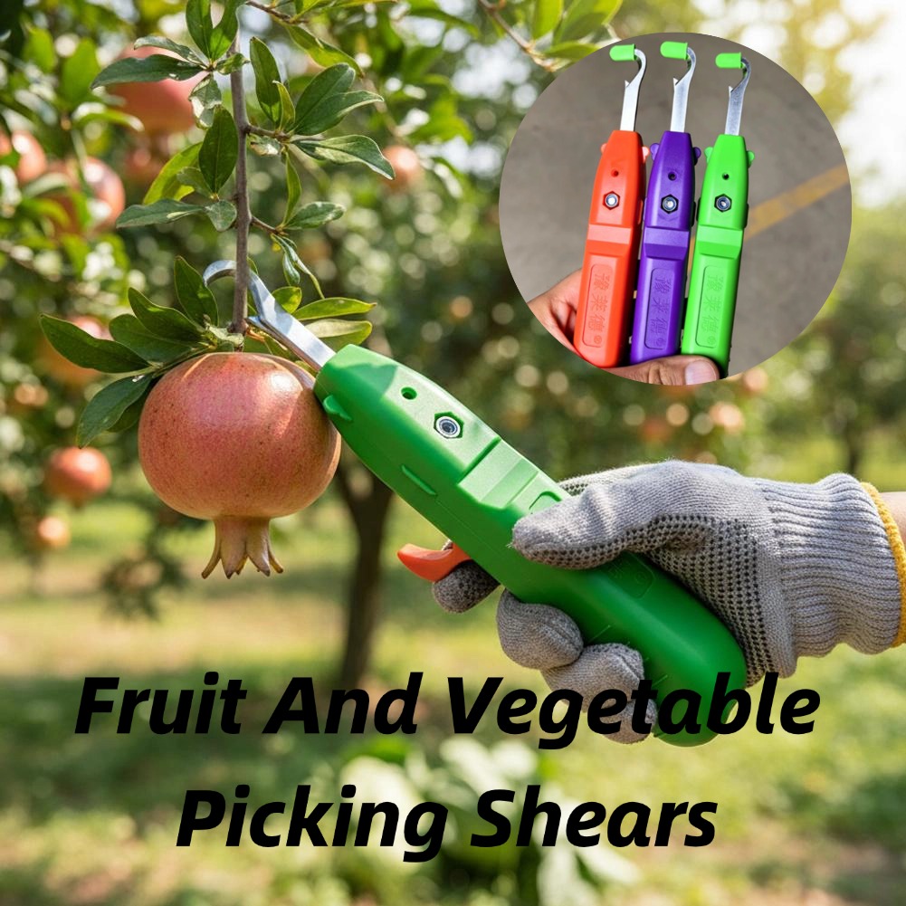 Gardening Tools Wholesale - Fruit- en groentepluk schaar, tuinsnoeischaar, gebogen