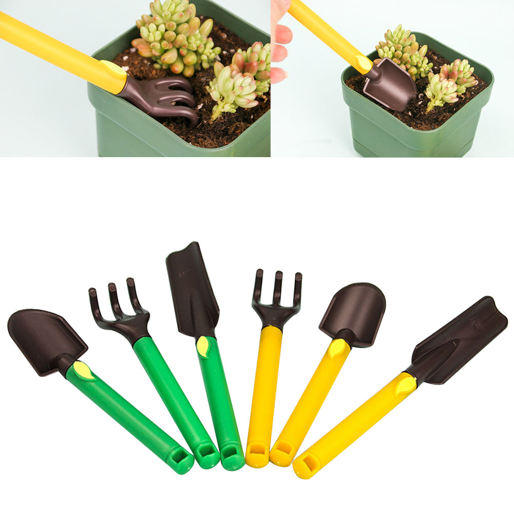 Gardening Tools Kit For Kids - 3 stks Kinderen Tuingereedschap Kit Plastic