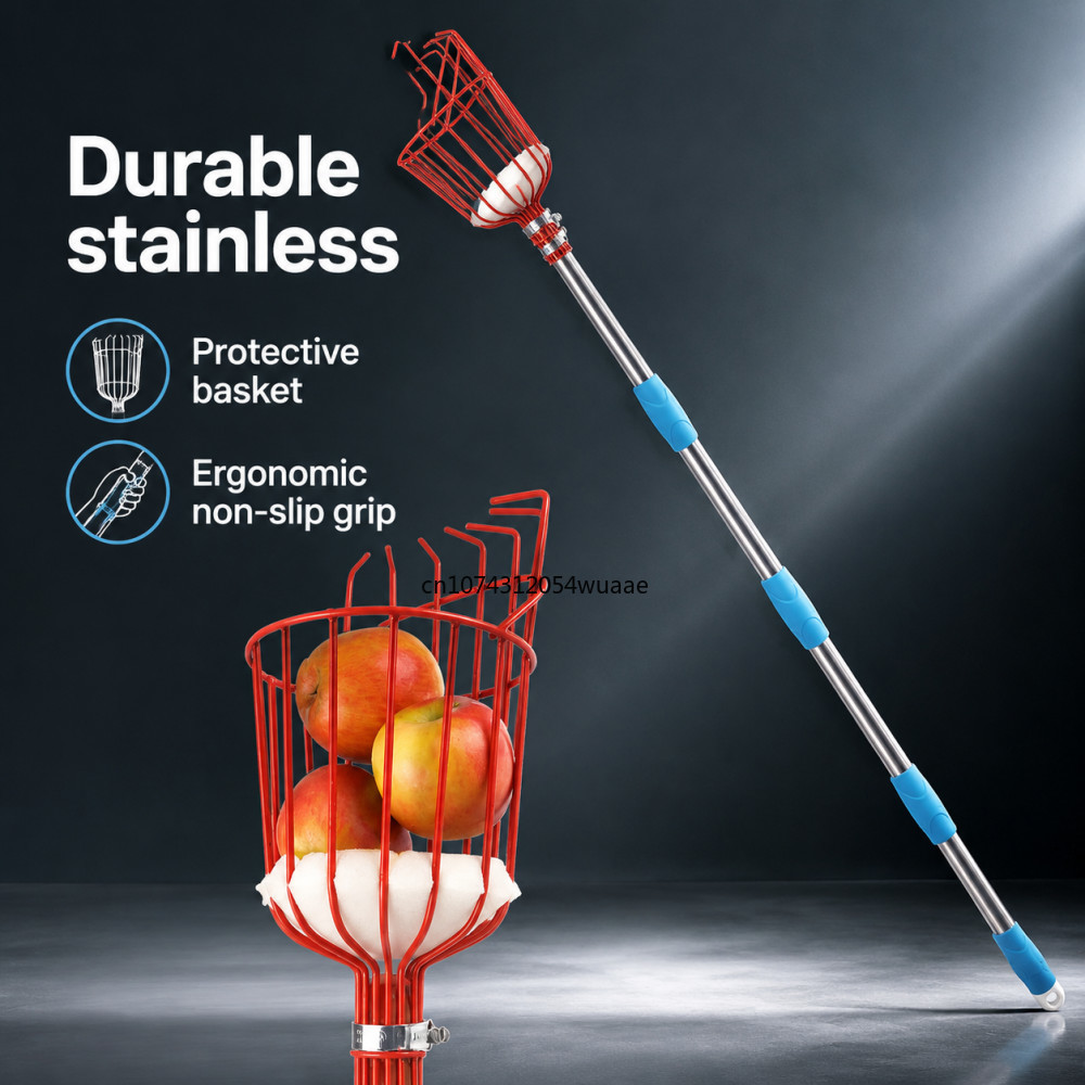 Gardening Tools Wholesale - 1 set fruitplukker, verstelbare diepte mand,