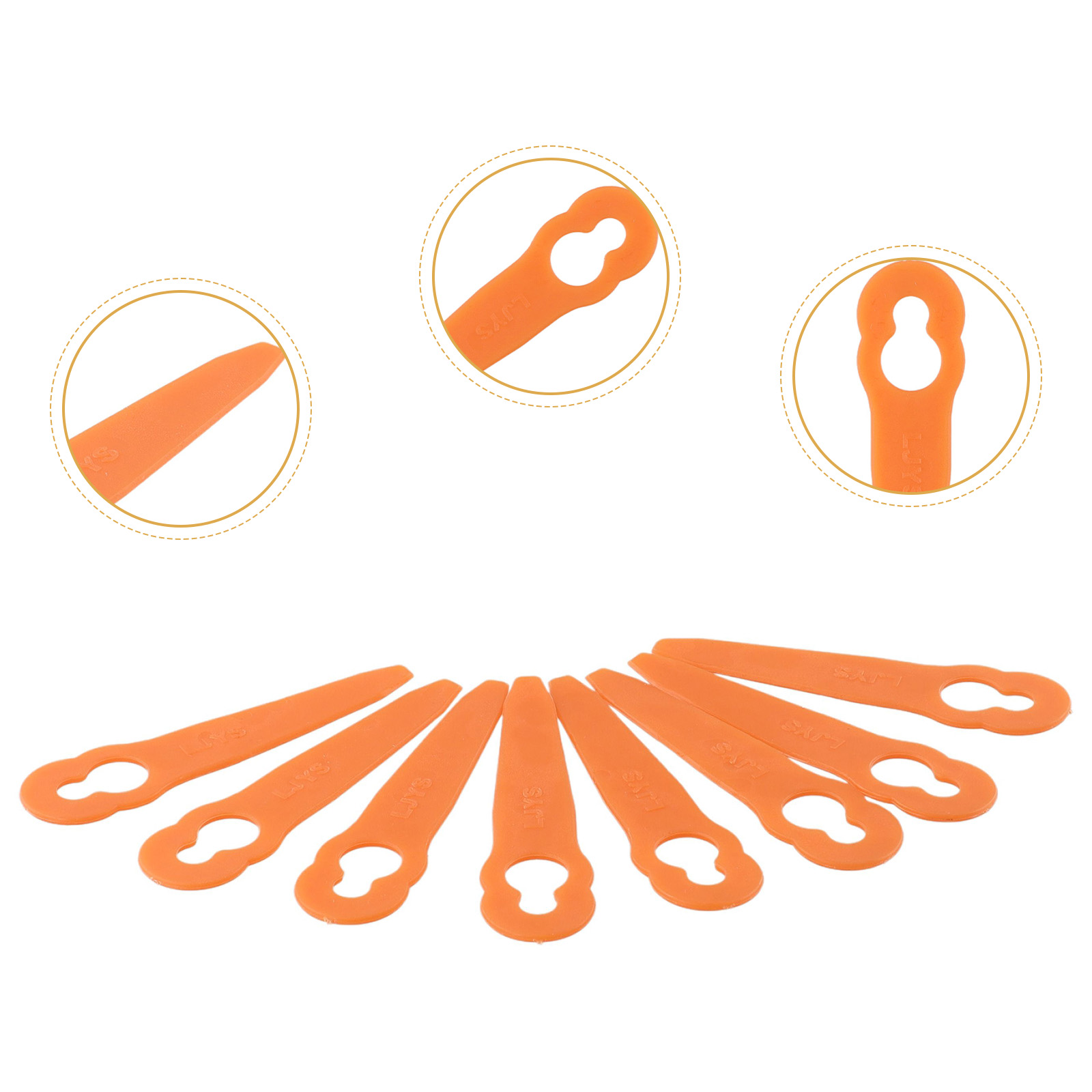 40 stuks kunststof grasmaaierm - Gardening Tools High Quality recensie en prijs