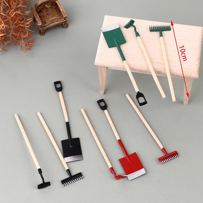 3 Stuks 1:12 Poppenhuisminiatu - Gardening Tools Toys recensie en prijs