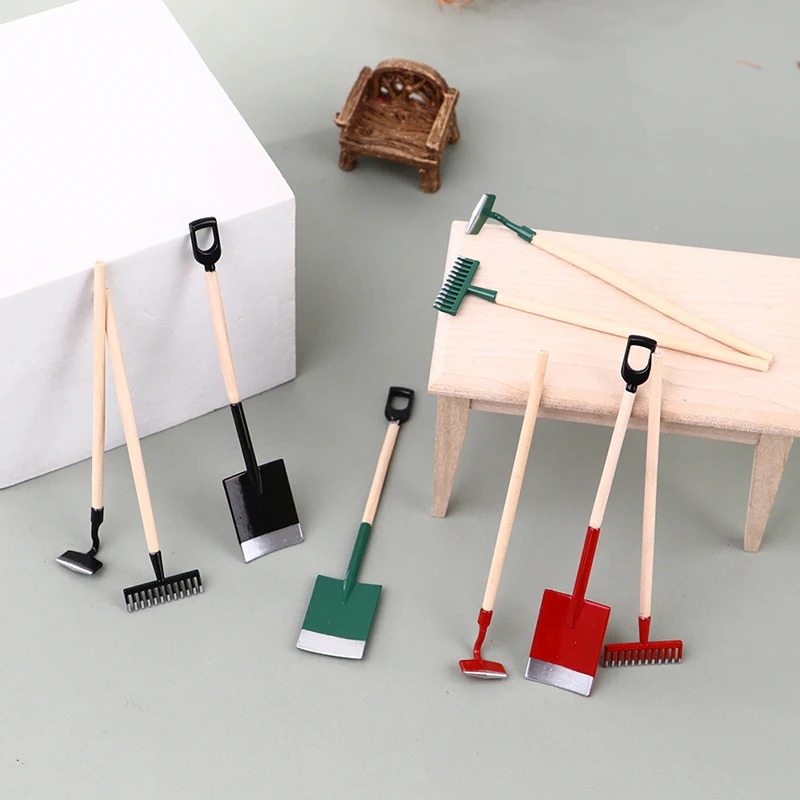 3 Stuks 1:12 Poppenhuisminiatu - Gardening Tools Toys recensie en prijs
