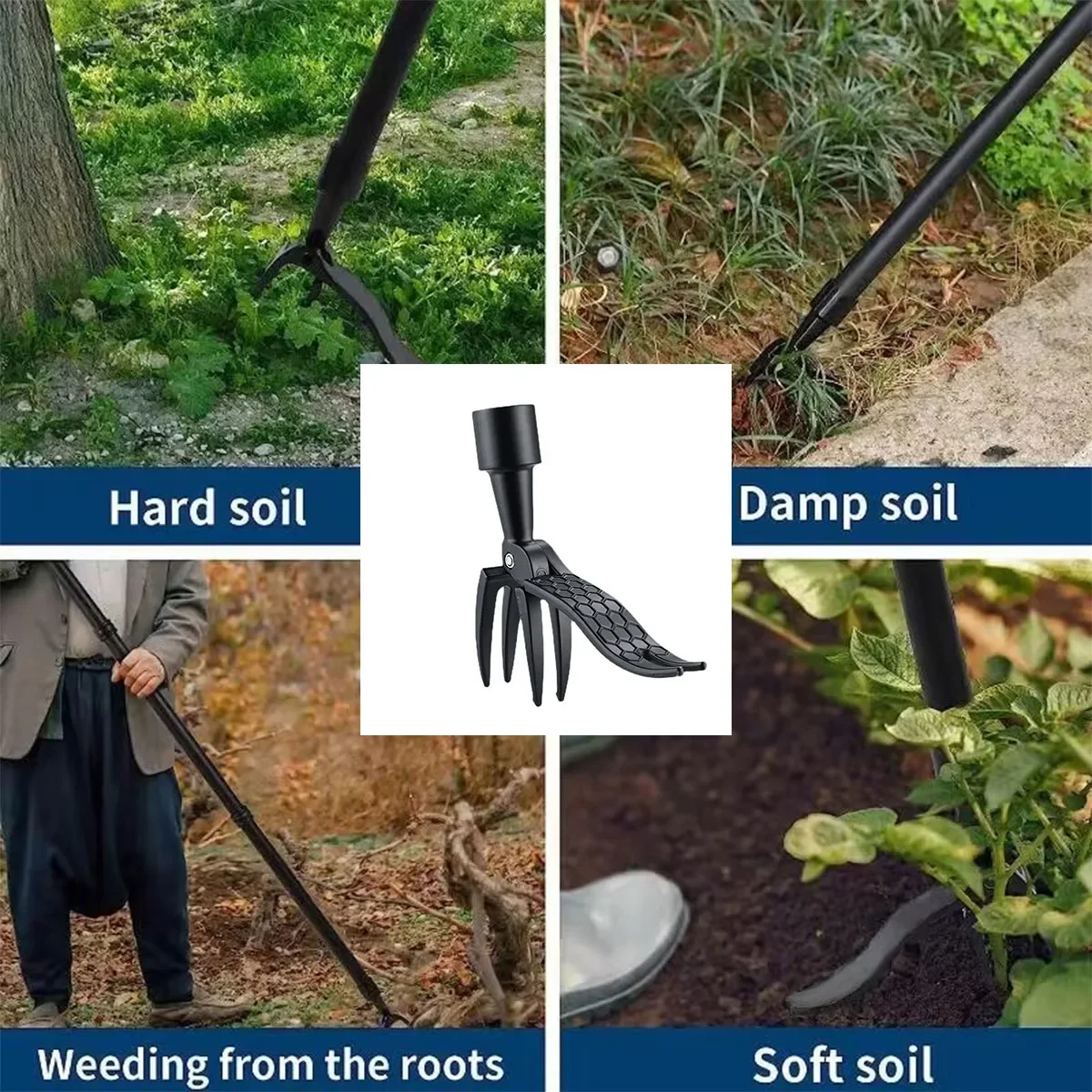 Stand Up Weed Puller Tool met  - Gardening Tools For Digging recensie en prijs