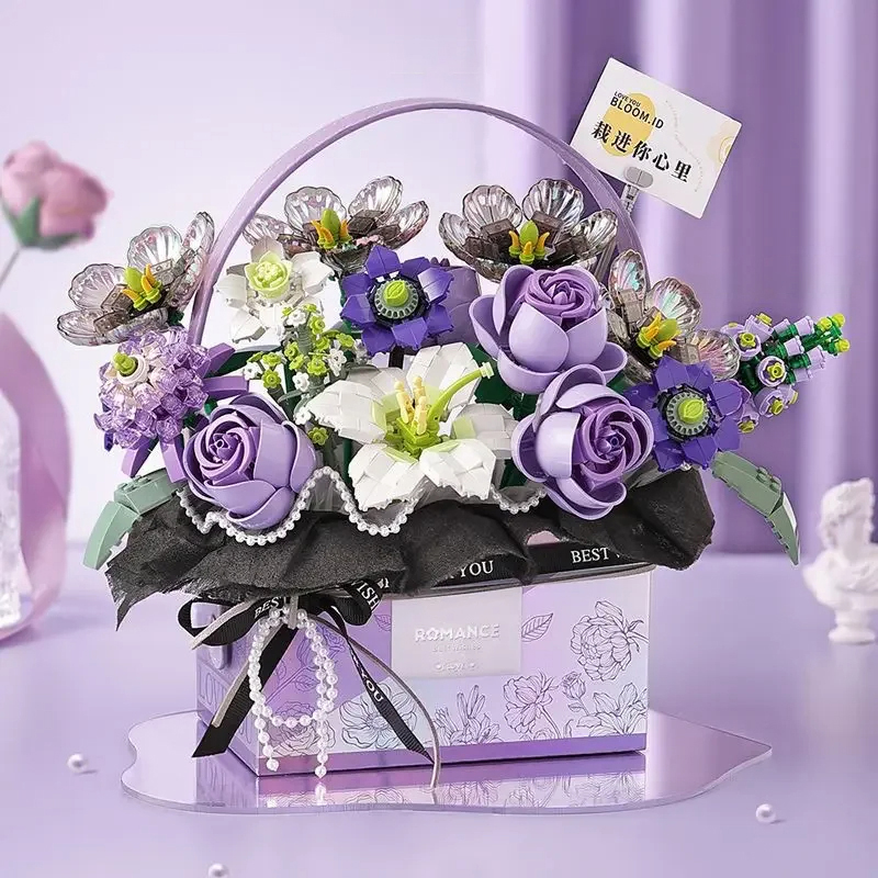 Creatieve roze rozenmand boeke - Gardening Tools Girls recensie en prijs