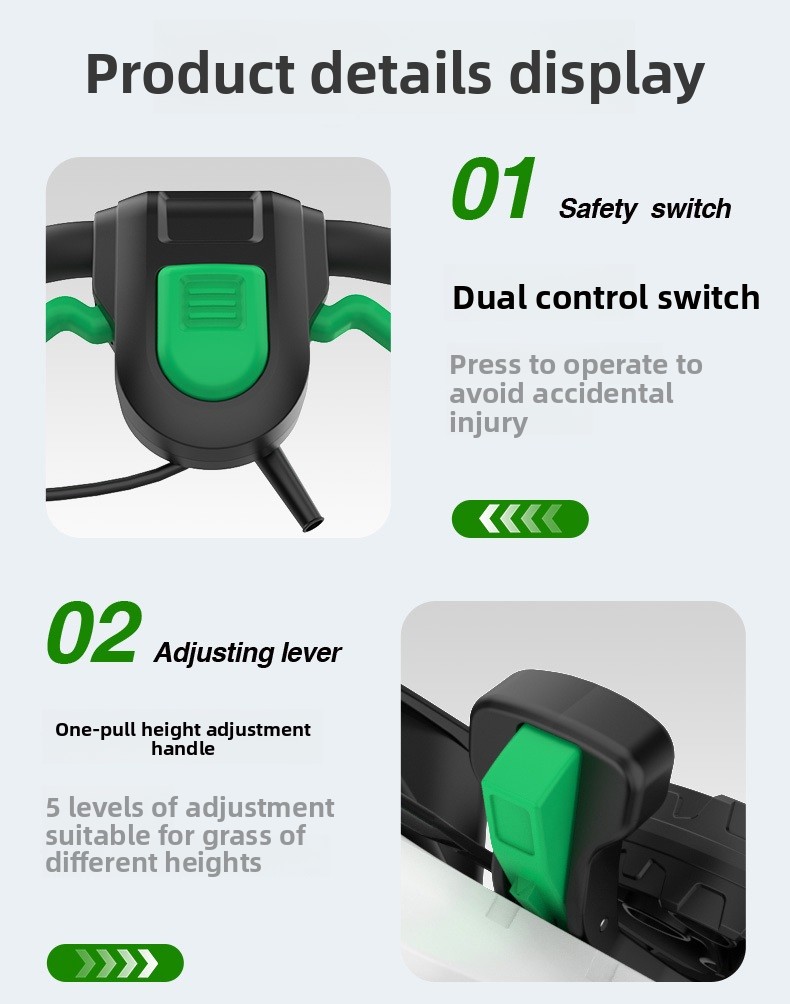 Elektrische grasmaaiers, snoer - Gardening Tools Electric recensie en prijs