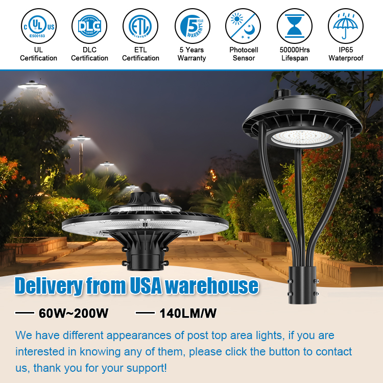LED POST TOP Armatuur ETL CE U - Gardening Tools List recensie en prijs