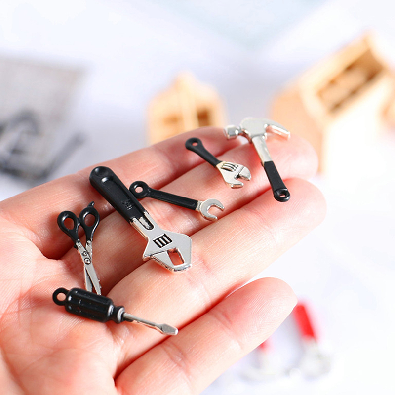 3/4/5/6Pcs Dollhouse Miniatuur - Gardening Tools Toys recensie en prijs