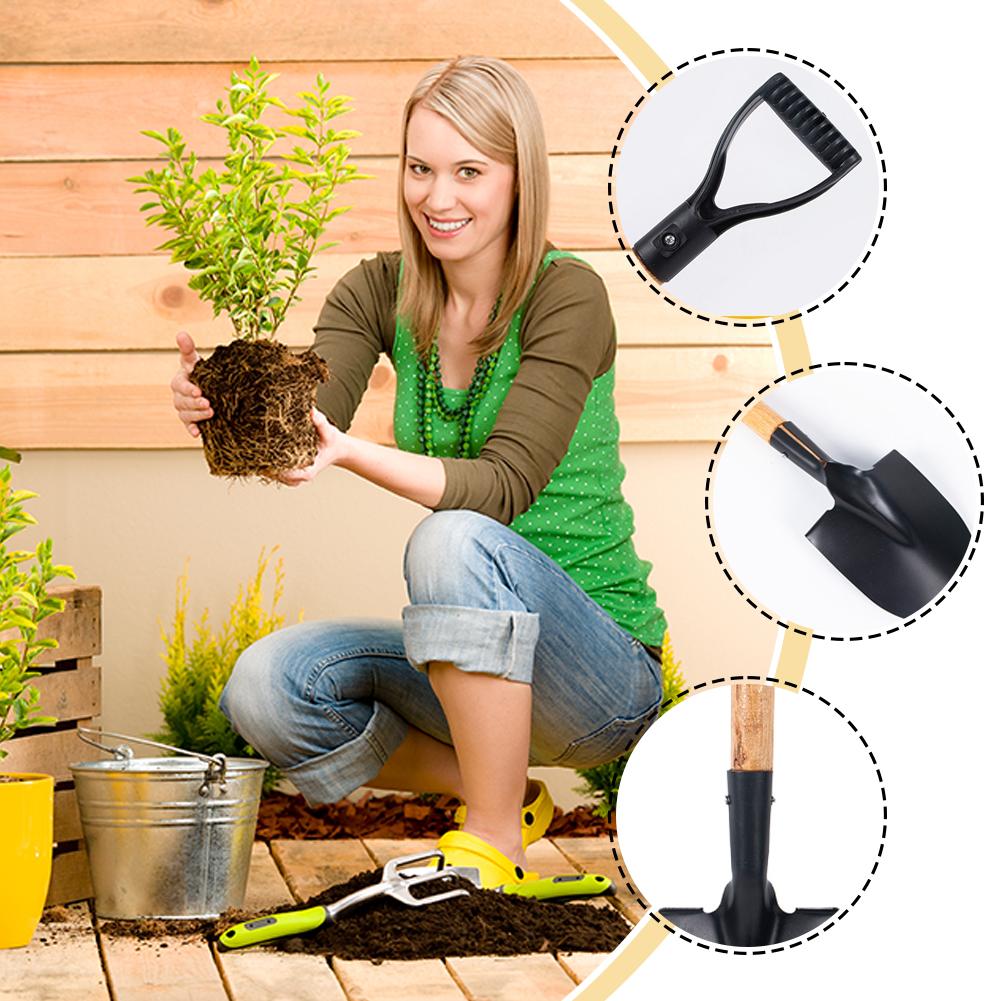 36 cm tuinschep met houten han - Gardening Tools Kit For Kids recensie en prijs