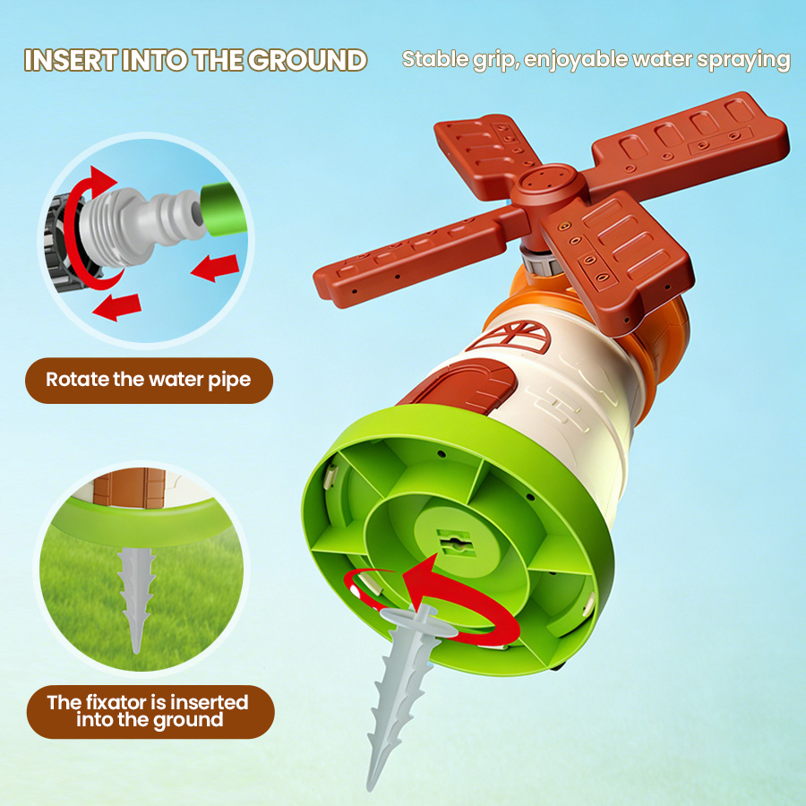 Buiten draaiende windmolenspro - Gardening Tools Girls recensie en prijs